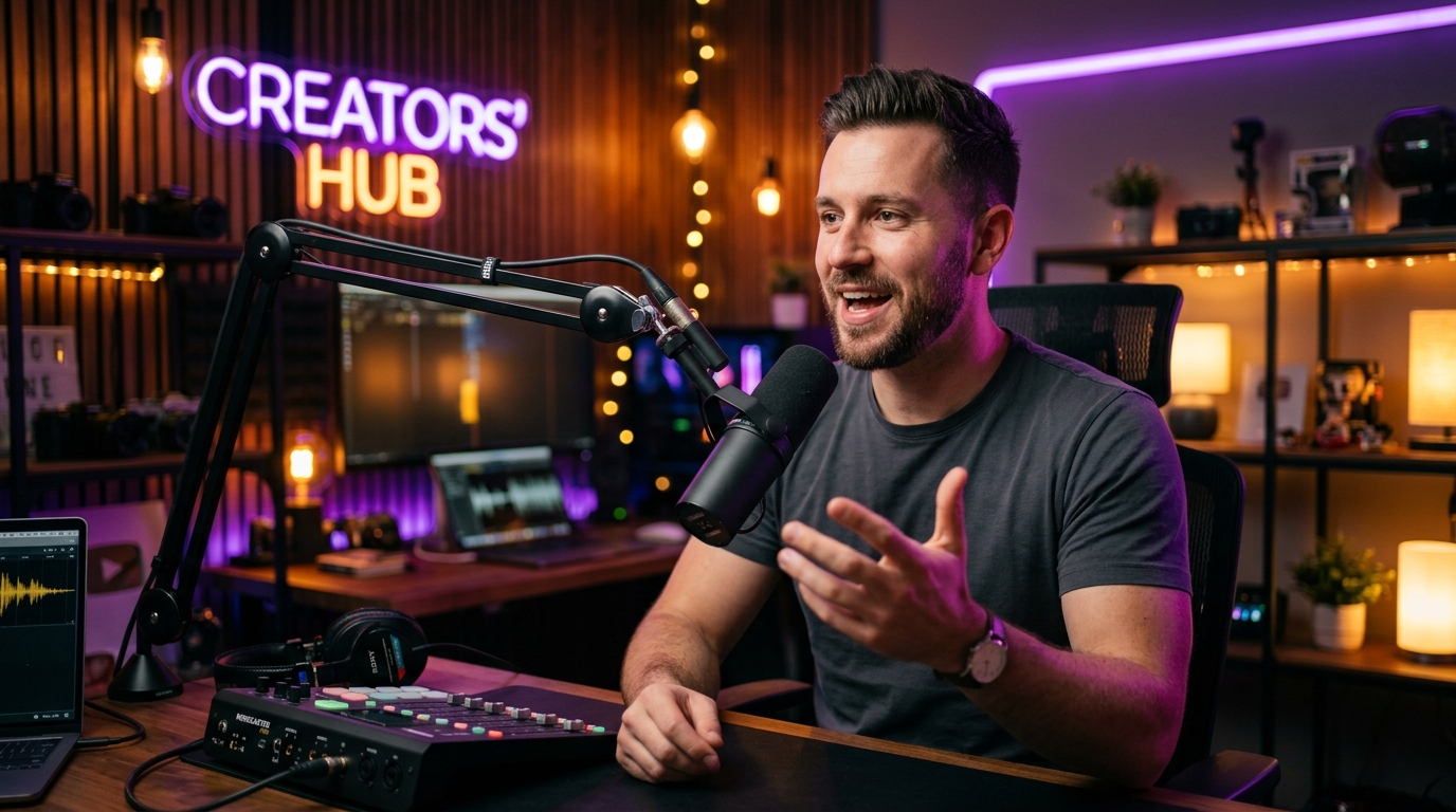 Podcast Creator Scene